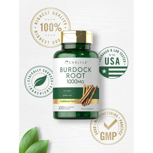 View 5 Burdock Root | 200 Capsules