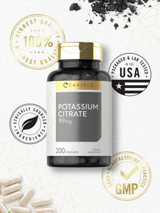 Potassium Citrate 99mg | 200 Capsules