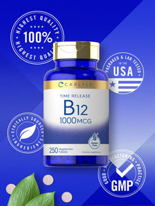 Vitamin B12 1000mcg | 250 Tablets