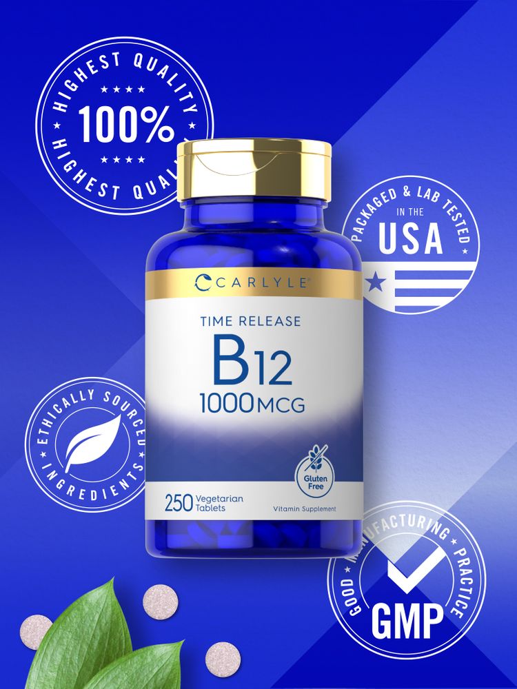 Vitamin B-12 1000mcg | 250 Tablets