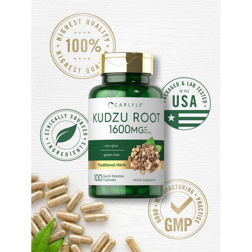 View 5 Raíz de Kudzu 1600mg por porción | 100 Cápsulas