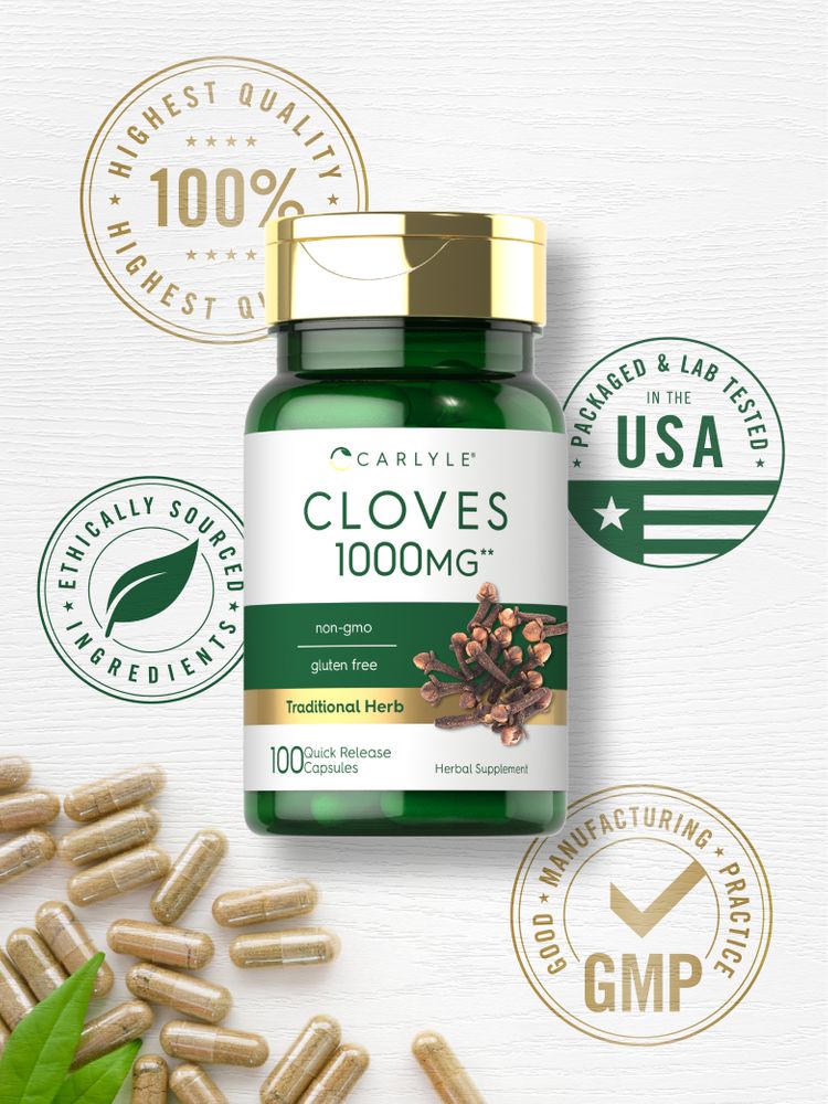 Cloves 1000mg | 100 Capsules