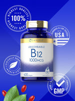 Load image into Gallery viewer, Vitamin B12 Absorbable 1000mcg | 400 Softgels
