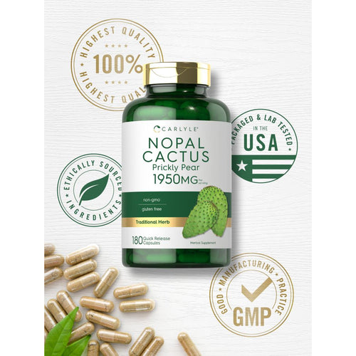 View 5 Prickly Pear 1950mg per serving | 180 Capsules