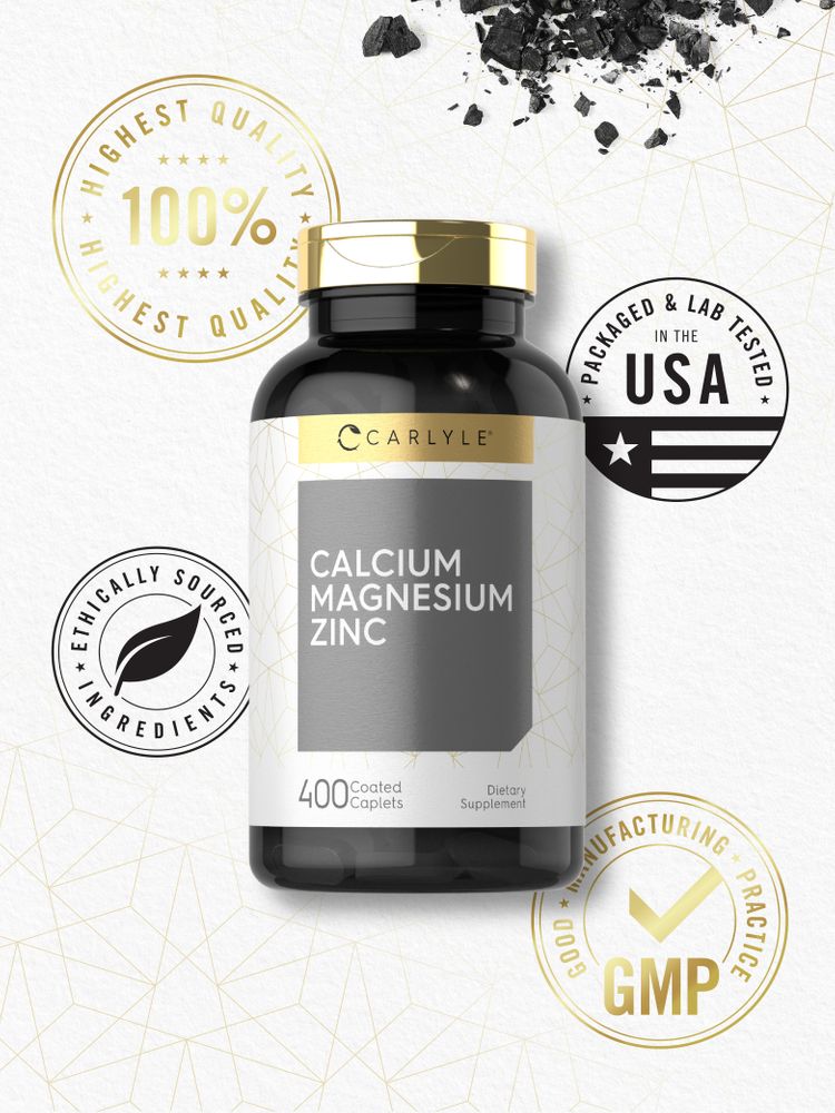 Calcium Magnesium Zinc | 400 Caplets