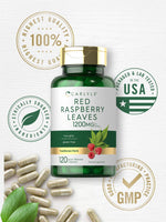 Load image into Gallery viewer, Red Raspberry Leaves 1200mg |120 Capsules
