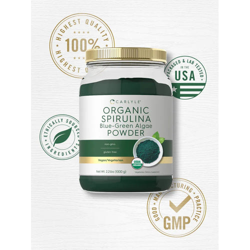 View 12 Spiruline Algue Bleu-Vert | Poudre 2.2lbs
