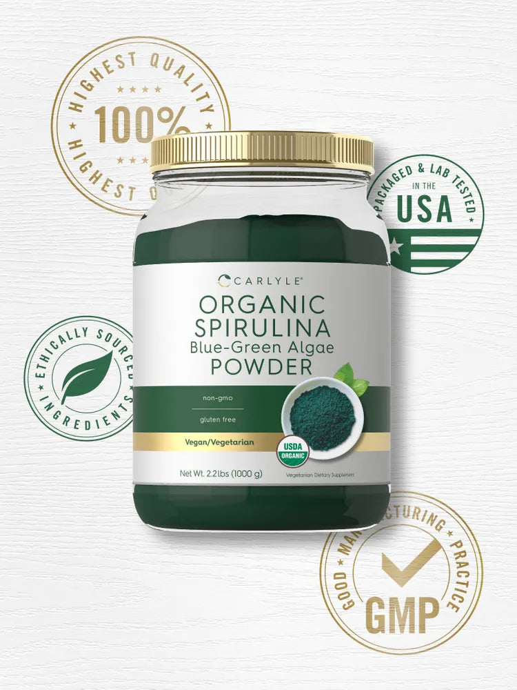 Spirulina Alga Azul-Verde | 1 kg de Pó