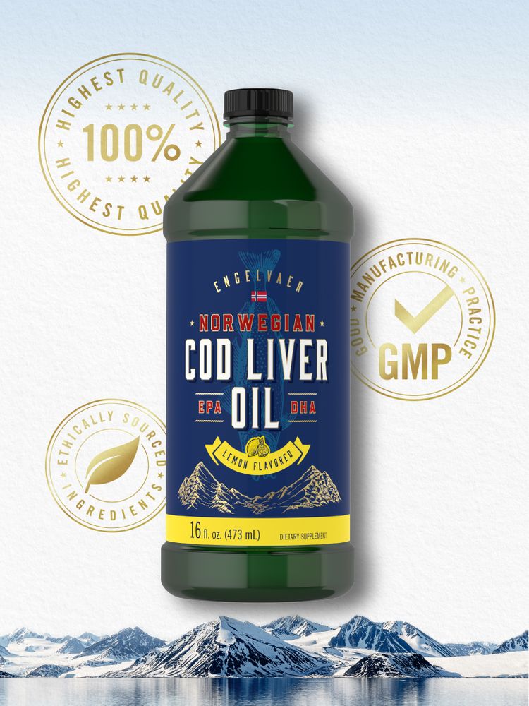 Cod Liver Oil | 48oz Liquid