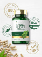 Load image into Gallery viewer, Senna Leaves 1350mg | 120 Capsules
