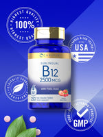 Load image into Gallery viewer, Vitamin B12 Sublingual 2500mcg | 250 Fast Dissolve Tablets
