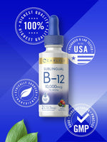 Load image into Gallery viewer, Vitamin B-12 10,000mcg | 2oz Liquid
