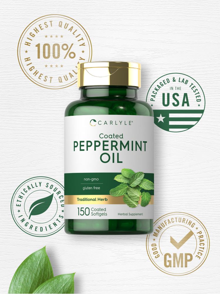 Peppermint Oil 50mg | 150 Softgels
