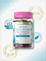 Load image into Gallery viewer, Multi Collagen Complex | 60 Gummies | Mixed Berry Flavor
