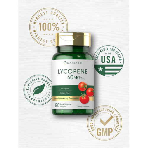 View 5 Licopeno 40mg por porção | 120 Cápsulas de Gel