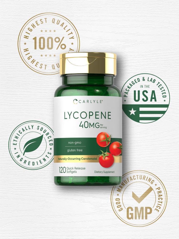 Lycopene 40mg per serving | 120 Softgels