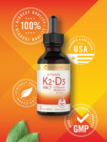 Load image into Gallery viewer, Vitamin K-2 with Vitamin D-3 | 2oz Liquid
