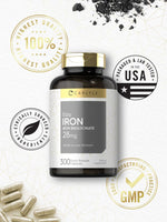 Load image into Gallery viewer, Iron Bisglycinate 28mg | 300 Capsules

