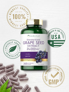 Grape Seed Extract 24,000mg | 240 Capsules