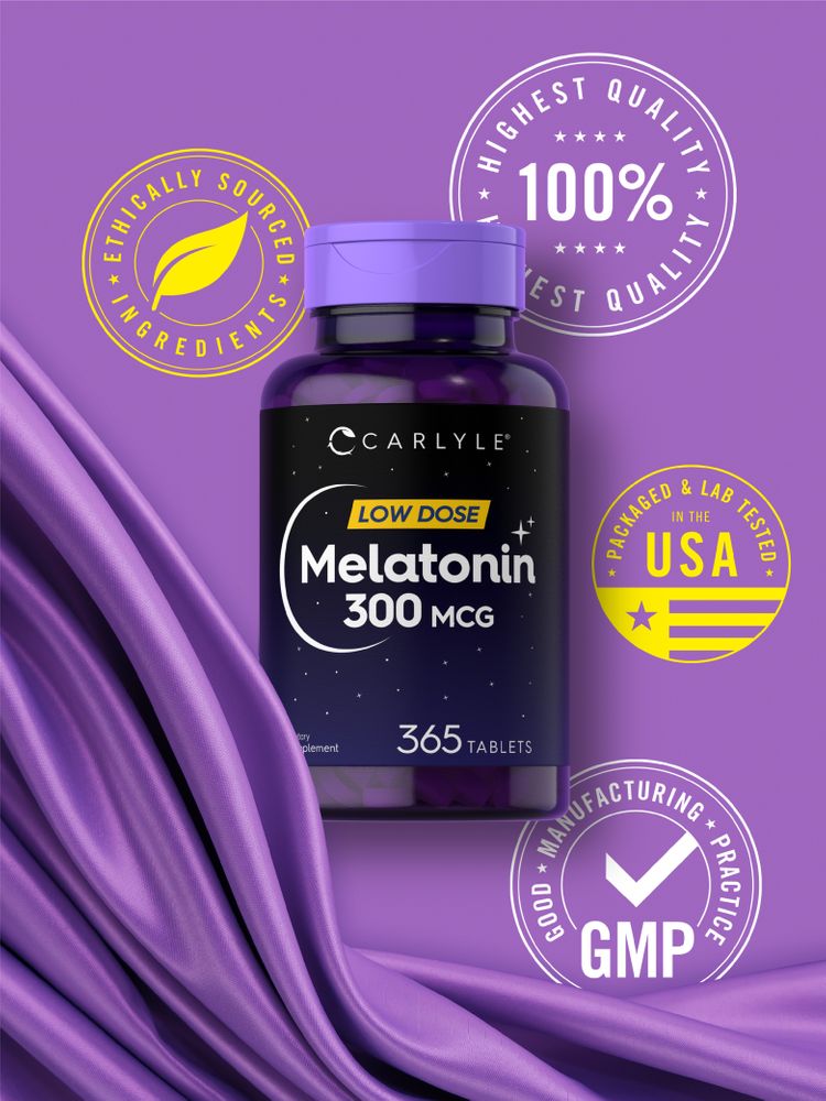Melatonin 300mcg | 365 Tablets