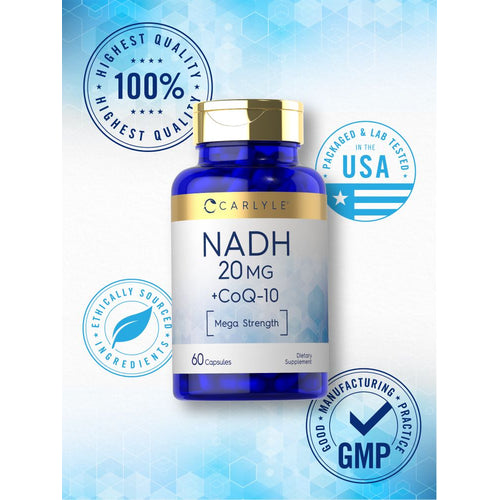View 5 NADH CoQ10 20mg | 60 Capsule