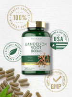 Load image into Gallery viewer, Dandelion Root 1800mg | 300 Capsules
