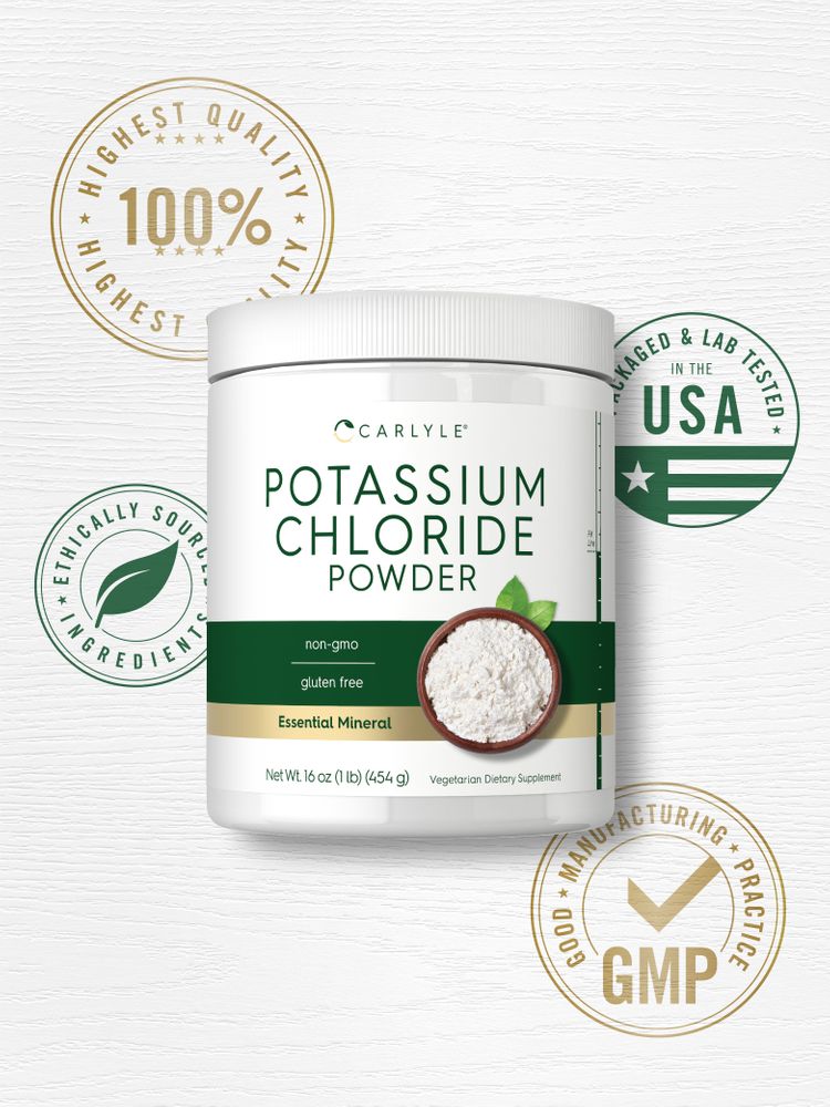 Chlorure de Potassium | Poudre 16oz