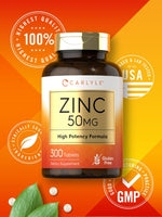 Load image into Gallery viewer, Zinc 50mg | 300 Tablets
