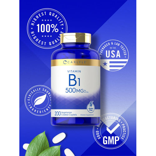 View 5 Vitamin B-1 500 mg pro Portion | 200 Tabletten