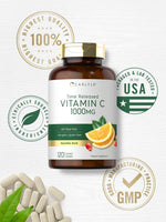 Load image into Gallery viewer, Vitamin C 1000mg with Rose Hips | 120 Caplets
