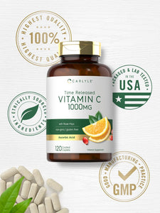 Vitamin C 1000mg with Rose Hips | 120 Caplets