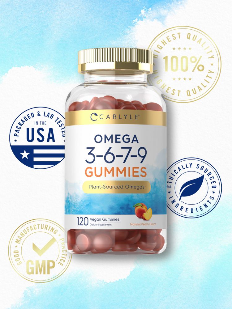 Omega 3-6-7-9 | 120 Gummies