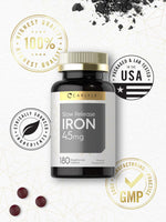 Load image into Gallery viewer, Iron 45mg | 180 Tablets
