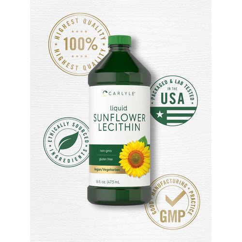 View 5 Sunflower Lecithin | 32oz Liquid (Pack of 2)