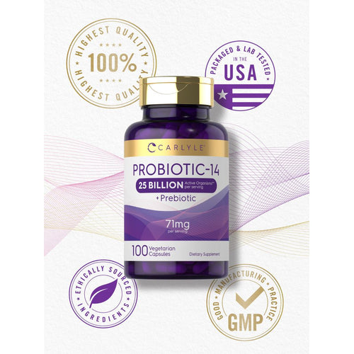 View 5 Pre & Probiotics 25 Billion CFU per serving | 100 Capsules