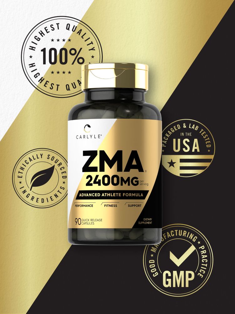 ZMA 2400 mg par portion | 90 Capsules