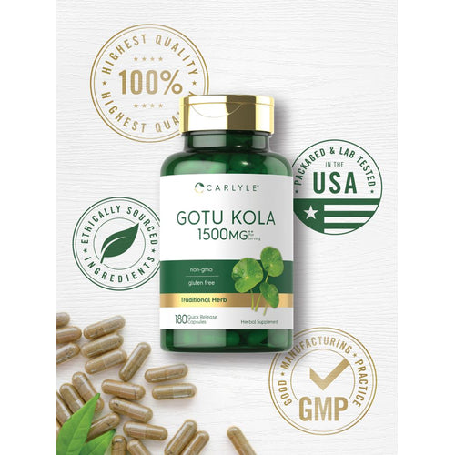 View 5 Gotu Kola | 180 Capsules