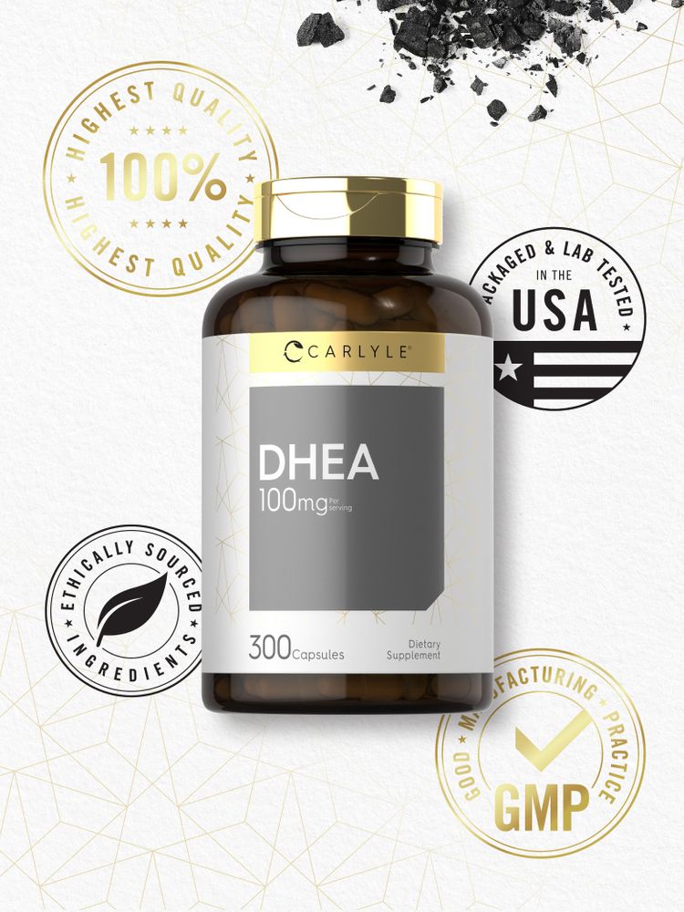 DHEA 100mg per serving | 300 Capsules