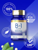 Load image into Gallery viewer, Vitamin B-1 100mg | 300 Tablets
