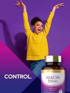 Niacin 100mg | 300 Tablets