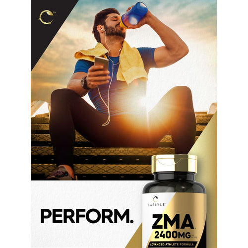 View 6 ZMA 2400 mg por porción | 90 Cápsulas