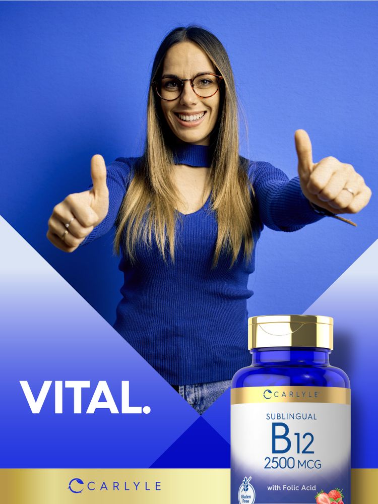 Vitamin B-12 2500mcg | 250 Tablets