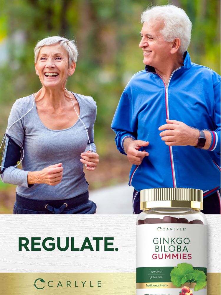 Ginkgo Biloba 300mg por porção | 70 Gomas