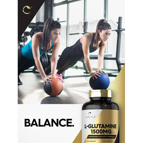 View 6 L-Glutamine 1500mg per serving | 240 Capsules