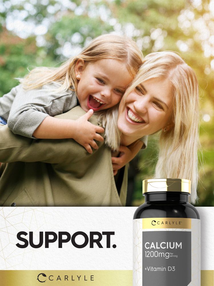 Calcium 1200mg with Vitamin D3 | 300 Tablets