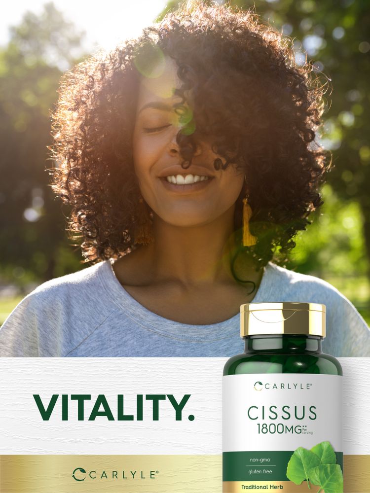 Cissus Quadrangularis 1800mg per serving | 200 Capsules