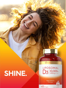 Vitamin D-3 10,000IU | 400 Liposomal Softgels