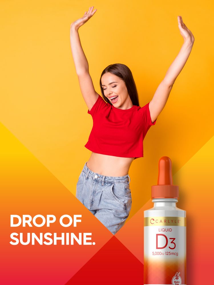 Vitamin D-3 5000IU | 2oz Flüssigkeit