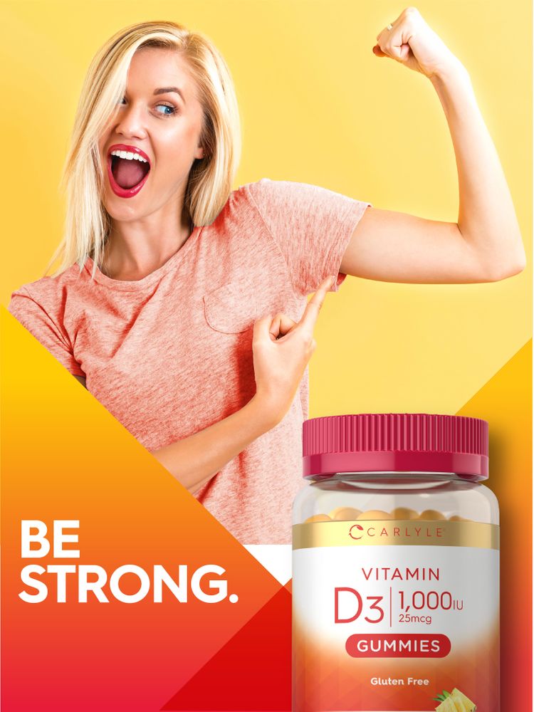 Vitamin D3 1000 IU | 30 Gummies