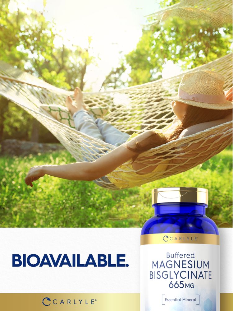 Magnesium Bisglycinate 665mg | 250 Capsules